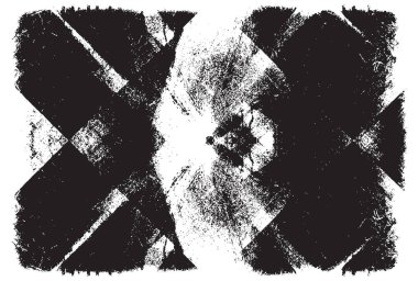 Grunge siyah ve beyaz kentsel vektör doku şablon. Karanlık dağınık toz sıkıntı arka plan kaplaması. Gürültü ve tahıl ile soyut noktalı, çizik, Vintage efekti oluşturmak kolay. Yaşlanma tasarım öğesi