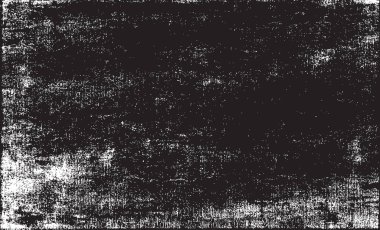 Grunge siyah ve beyaz kentsel vektör doku şablon. Karanlık dağınık toz sıkıntı arka plan kaplaması. Gürültü ve tahıl ile soyut noktalı, çizik, Vintage efekti oluşturmak kolay. Yaşlanma tasarım öğesi