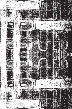 Grunge siyah ve beyaz kentsel vektör doku şablon. Karanlık dağınık toz sıkıntı arka plan kaplaması. Gürültü ve tahıl ile soyut noktalı, çizik, Vintage efekti oluşturmak kolay. Yaşlanma tasarım öğesi