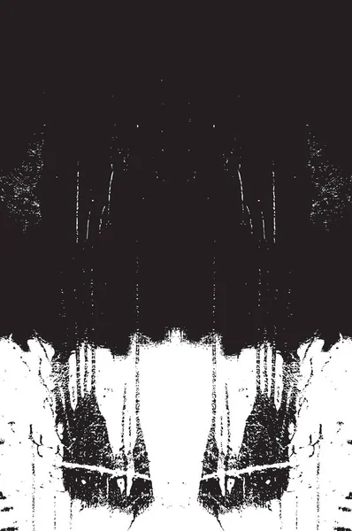 Schwarz Weiße Grunge Vignette — Stockvektor