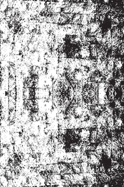 Plantilla Textura Vectorial Urbana Blanco Negro Grunge Fondo Oscuro Desordenado — Archivo Imágenes Vectoriales