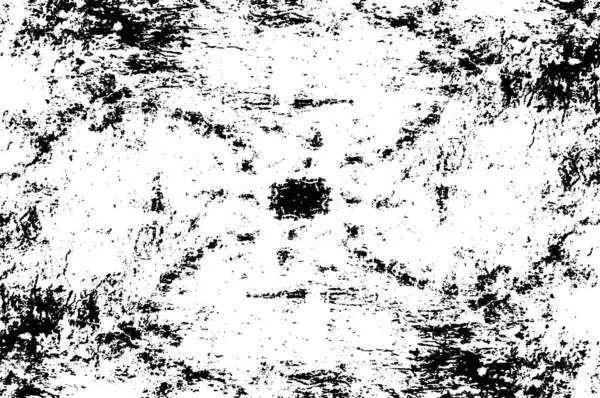 Grunge Black White Urban Vector Texture Template Dark Messy Dust — Stock Vector