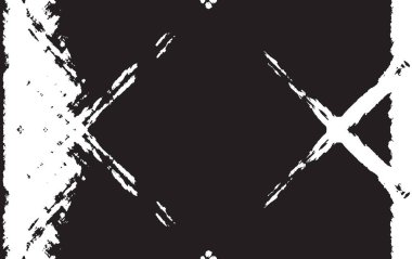 Grunge siyah ve beyaz kentsel vektör doku şablon. Karanlık dağınık toz sıkıntı arka plan kaplaması. Gürültü ve tahıl ile soyut noktalı, çizik, Vintage efekti oluşturmak kolay. Yaşlanma tasarım öğesi