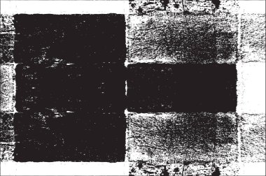 Grunge siyah ve beyaz kentsel vektör doku şablon. Karanlık dağınık toz sıkıntı arka plan kaplaması. Gürültü ve tahıl ile soyut noktalı, çizik, Vintage efekti oluşturmak kolay. Yaşlanma tasarım öğesi