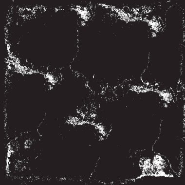 Grunge siyah ve beyaz kentsel vektör doku şablon. Karanlık dağınık toz sıkıntı arka plan kaplaması. Gürültü ve tahıl ile soyut noktalı, çizik, Vintage efekti oluşturmak kolay. Yaşlanma tasarım öğesi