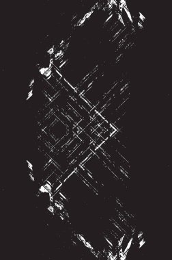 Grunge siyah ve beyaz kentsel vektör doku şablon. Karanlık dağınık toz sıkıntı arka plan kaplaması. Gürültü ve tahıl ile soyut noktalı, çizik, Vintage efekti oluşturmak kolay. Yaşlanma tasarım öğesi