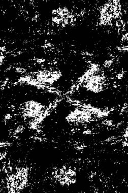 Grunge siyah ve beyaz kentsel vektör doku şablon. Karanlık dağınık toz sıkıntı arka plan kaplaması. Gürültü ve tahıl ile soyut noktalı, çizik, Vintage efekti oluşturmak kolay. Yaşlanma tasarım öğesi