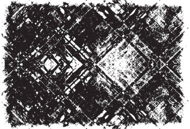 Grunge siyah ve beyaz kentsel vektör doku şablon. Karanlık dağınık toz sıkıntı arka plan kaplaması. Gürültü ve tahıl ile soyut noktalı, çizik, Vintage efekti oluşturmak kolay. Yaşlanma tasarım öğesi