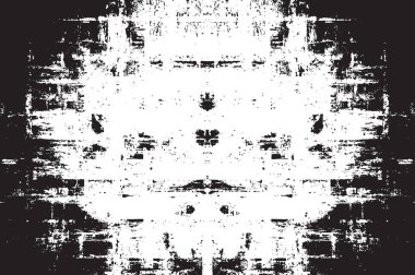 Grunge siyah ve beyaz kentsel vektör doku şablon. Karanlık dağınık toz sıkıntı arka plan kaplaması. Gürültü ve tahıl ile soyut noktalı, çizik, Vintage efekti oluşturmak kolay. Yaşlanma tasarım öğesi