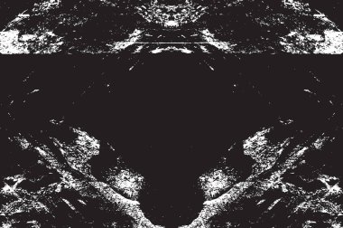 Grunge siyah ve beyaz kentsel vektör doku şablon. Karanlık dağınık toz sıkıntı arka plan kaplaması. Gürültü ve tahıl ile soyut noktalı, çizik, Vintage efekti oluşturmak kolay. Yaşlanma tasarım öğesi
