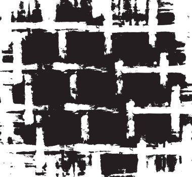 Grunge siyah ve beyaz kentsel vektör doku şablon. Karanlık dağınık toz sıkıntı arka plan kaplaması. Gürültü ve tahıl ile soyut noktalı, çizik, Vintage efekti oluşturmak kolay. Yaşlanma tasarım öğesi