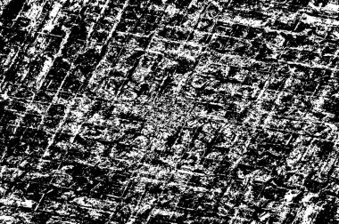 Grunge siyah ve beyaz kentsel vektör doku şablon. Karanlık dağınık toz sıkıntı arka plan kaplaması. Gürültü ve tahıl ile soyut noktalı, çizik, Vintage efekti oluşturmak kolay. Yaşlanma tasarım öğesi