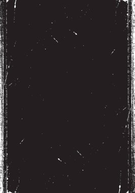 Grunge siyah ve beyaz kentsel vektör doku şablon. Karanlık dağınık toz sıkıntı arka plan kaplaması. Gürültü ve tahıl ile soyut noktalı, çizik, Vintage efekti oluşturmak kolay. Yaşlanma tasarım öğesi