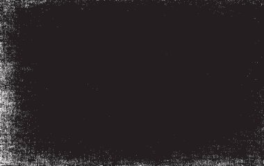 Grunge siyah ve beyaz kentsel vektör doku şablon. Karanlık dağınık toz sıkıntı arka plan kaplaması. Gürültü ve tahıl ile soyut noktalı, çizik, Vintage efekti oluşturmak kolay. Yaşlanma tasarım öğesi