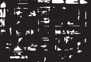 Grunge siyah ve beyaz kentsel vektör doku şablon. Karanlık dağınık toz sıkıntı arka plan kaplaması. Gürültü ve tahıl ile soyut noktalı, çizik, Vintage efekti oluşturmak kolay. Yaşlanma tasarım öğesi