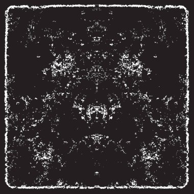 Grunge siyah ve beyaz kentsel vektör doku şablon. Karanlık dağınık toz sıkıntı arka plan kaplaması. Gürültü ve tahıl ile soyut noktalı, çizik, Vintage efekti oluşturmak kolay. Yaşlanma tasarım öğesi
