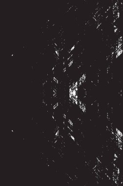 Grunge siyah ve beyaz kentsel vektör doku şablon. Karanlık dağınık toz sıkıntı arka plan kaplaması. Gürültü ve tahıl ile soyut noktalı, çizik, Vintage efekti oluşturmak kolay. Yaşlanma tasarım öğesi