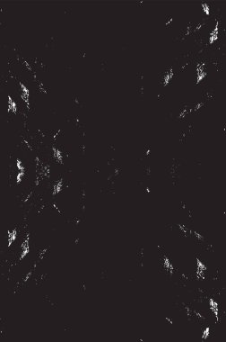 Grunge siyah ve beyaz kentsel vektör doku şablon. Karanlık dağınık toz sıkıntı arka plan kaplaması. Gürültü ve tahıl ile soyut noktalı, çizik, Vintage efekti oluşturmak kolay. Yaşlanma tasarım öğesi