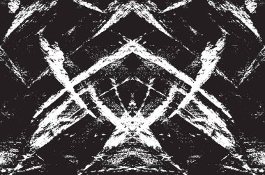 Grunge siyah ve beyaz kentsel vektör doku şablon. Karanlık dağınık toz sıkıntı arka plan kaplaması. Gürültü ve tahıl ile soyut noktalı, çizik, Vintage efekti oluşturmak kolay. Yaşlanma tasarım öğesi