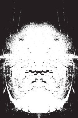 siyah ve beyaz grunge vignette dokusu