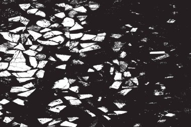 Grunge siyah ve beyaz kentsel vektör doku şablon. Karanlık dağınık toz sıkıntı arka plan kaplaması. Gürültü ve tahıl ile soyut noktalı, çizik, Vintage efekti oluşturmak kolay. Yaşlanma tasarım öğesi