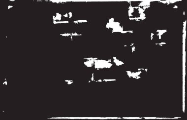 Grunge siyah ve beyaz kentsel vektör doku şablon. Karanlık dağınık toz sıkıntı arka plan kaplaması. Gürültü ve tahıl ile soyut noktalı, çizik, Vintage efekti oluşturmak kolay. Yaşlanma tasarım öğesi