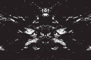 Grunge siyah ve beyaz kentsel vektör doku şablon. Karanlık dağınık toz sıkıntı arka plan kaplaması. Gürültü ve tahıl ile soyut noktalı, çizik, Vintage efekti oluşturmak kolay. Yaşlanma tasarım öğesi