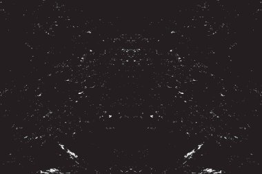 Grunge siyah ve beyaz kentsel vektör doku şablon. Karanlık dağınık toz sıkıntı arka plan kaplaması. Gürültü ve tahıl ile soyut noktalı, çizik, Vintage efekti oluşturmak kolay. Yaşlanma tasarım öğesi