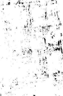 Grunge siyah ve beyaz kentsel vektör doku şablon. Karanlık dağınık toz sıkıntı arka plan kaplaması. Gürültü ve tahıl ile soyut noktalı, çizik, Vintage efekti oluşturmak kolay. Yaşlanma tasarım öğesi