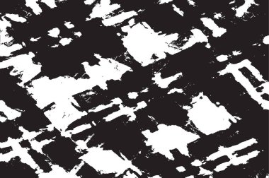 Grunge siyah ve beyaz kentsel vektör doku şablon. Karanlık dağınık toz sıkıntı arka plan kaplaması. Gürültü ve tahıl ile soyut noktalı, çizik, Vintage efekti oluşturmak kolay. Yaşlanma tasarım öğesi