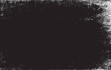 Grunge siyah ve beyaz kentsel vektör doku şablon. Karanlık dağınık toz sıkıntı arka plan kaplaması. Gürültü ve tahıl ile soyut noktalı, çizik, Vintage efekti oluşturmak kolay. Yaşlanma tasarım öğesi