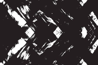 Grunge siyah ve beyaz kentsel vektör doku şablon. Karanlık dağınık toz sıkıntı arka plan kaplaması. Gürültü ve tahıl ile soyut noktalı, çizik, Vintage efekti oluşturmak kolay. Yaşlanma tasarım öğesi