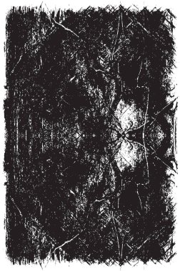 Grunge siyah ve beyaz kentsel vektör doku şablon. Karanlık dağınık toz sıkıntı arka plan kaplaması. Gürültü ve tahıl ile soyut noktalı, çizik, Vintage efekti oluşturmak kolay. Yaşlanma tasarım öğesi