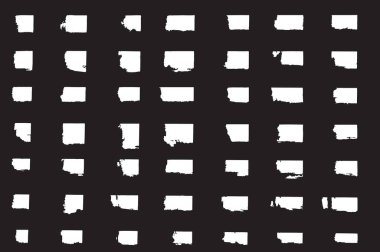 Grunge siyah ve beyaz kentsel vektör doku şablon. Karanlık dağınık toz sıkıntı arka plan kaplaması. Gürültü ve tahıl ile soyut noktalı, çizik, Vintage efekti oluşturmak kolay. Yaşlanma tasarım öğesi