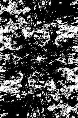 Grunge siyah ve beyaz kentsel vektör doku şablon. Karanlık dağınık toz sıkıntı arka plan kaplaması. Gürültü ve tahıl ile soyut noktalı, çizik, Vintage efekti oluşturmak kolay. Yaşlanma tasarım öğesi