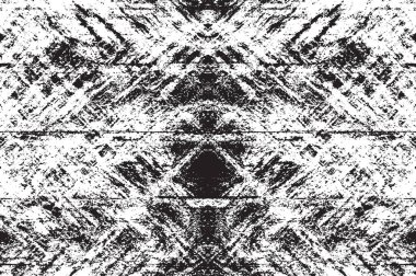 Grunge siyah ve beyaz kentsel vektör doku şablon. Karanlık dağınık toz sıkıntı arka plan kaplaması. Gürültü ve tahıl ile soyut noktalı, çizik, Vintage efekti oluşturmak kolay. Yaşlanma tasarım öğesi