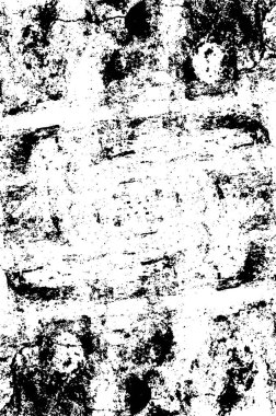 Grunge siyah ve beyaz kentsel vektör doku şablon. Karanlık dağınık toz sıkıntı arka plan kaplaması. Gürültü ve tahıl ile soyut noktalı, çizik, Vintage efekti oluşturmak kolay. Yaşlanma tasarım öğesi