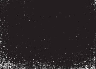 Grunge siyah ve beyaz kentsel vektör doku şablon. Karanlık dağınık toz sıkıntı arka plan kaplaması. Gürültü ve tahıl ile soyut noktalı, çizik, Vintage efekti oluşturmak kolay. Yaşlanma tasarım öğesi