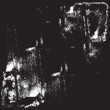 Grunge siyah ve beyaz kentsel vektör doku şablon. Karanlık dağınık toz sıkıntı arka plan kaplaması. Gürültü ve tahıl ile soyut noktalı, çizik, Vintage efekti oluşturmak kolay. Yaşlanma tasarım öğesi