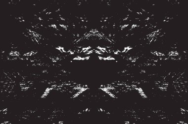 Grunge siyah ve beyaz kentsel vektör doku şablon. Karanlık dağınık toz sıkıntı arka plan kaplaması. Gürültü ve tahıl ile soyut noktalı, çizik, Vintage efekti oluşturmak kolay. Yaşlanma tasarım öğesi