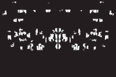 Grunge siyah ve beyaz kentsel vektör doku şablon. Karanlık dağınık toz sıkıntı arka plan kaplaması. Gürültü ve tahıl ile soyut noktalı, çizik, Vintage efekti oluşturmak kolay. Yaşlanma tasarım öğesi