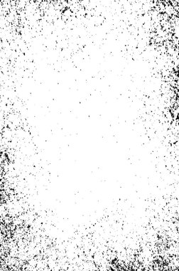 Grunge siyah ve beyaz kentsel vektör doku şablon. Karanlık dağınık toz sıkıntı arka plan kaplaması. Gürültü ve tahıl ile soyut noktalı, çizik, Vintage efekti oluşturmak kolay. Yaşlanma tasarım öğesi