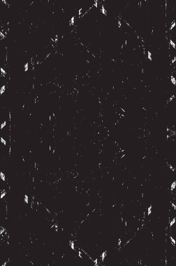 Grunge siyah ve beyaz kentsel vektör doku şablon. Karanlık dağınık toz sıkıntı arka plan kaplaması. Gürültü ve tahıl ile soyut noktalı, çizik, Vintage efekti oluşturmak kolay. Yaşlanma tasarım öğesi