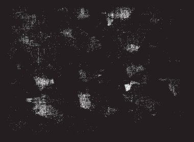 Grunge siyah ve beyaz kentsel vektör doku şablon. Karanlık dağınık toz sıkıntı arka plan kaplaması. Gürültü ve tahıl ile soyut noktalı, çizik, Vintage efekti oluşturmak kolay. Yaşlanma tasarım öğesi