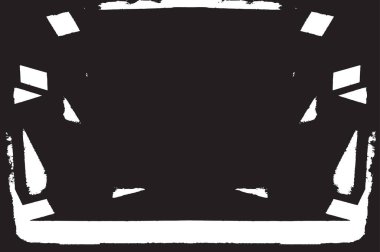 Grunge siyah ve beyaz kentsel vektör doku şablon. Karanlık dağınık toz sıkıntı arka plan kaplaması. Gürültü ve tahıl ile soyut noktalı, çizik, Vintage efekti oluşturmak kolay. Yaşlanma tasarım öğesi