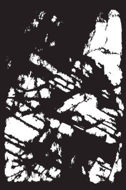 Grunge siyah ve beyaz kentsel vektör doku şablon. Karanlık dağınık toz sıkıntı arka plan kaplaması. Gürültü ve tahıl ile soyut noktalı, çizik, Vintage efekti oluşturmak kolay. Yaşlanma tasarım öğesi