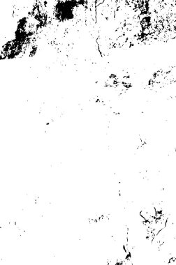 Grunge siyah ve beyaz kentsel vektör doku şablon. Karanlık dağınık toz sıkıntı arka plan kaplaması. Gürültü ve tahıl ile soyut noktalı, çizik, Vintage efekti oluşturmak kolay. Yaşlanma tasarım öğesi