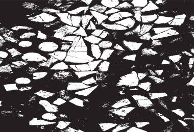 Grunge siyah ve beyaz kentsel vektör doku şablon. Karanlık dağınık toz sıkıntı arka plan kaplaması. Gürültü ve tahıl ile soyut noktalı, çizik, Vintage efekti oluşturmak kolay. Yaşlanma tasarım öğesi