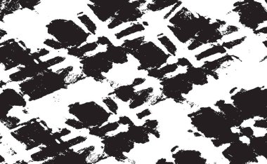 Grunge siyah ve beyaz kentsel vektör doku şablon. Karanlık dağınık toz sıkıntı arka plan kaplaması. Gürültü ve tahıl ile soyut noktalı, çizik, Vintage efekti oluşturmak kolay. Yaşlanma tasarım öğesi
