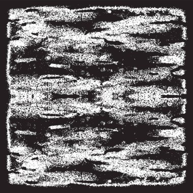 Noktalarda paslı metal desen boya ve gamzeler